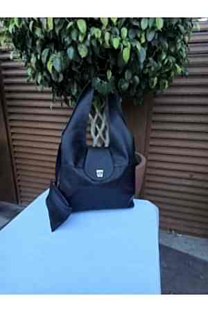 Randy Kapaklı Hakiki Deri Antik Lacivert Omuz Çantası