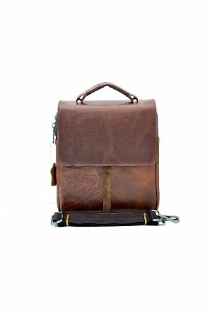 Firmino Antik Taba Hakiki Deri El Omuz Postacı Çantası