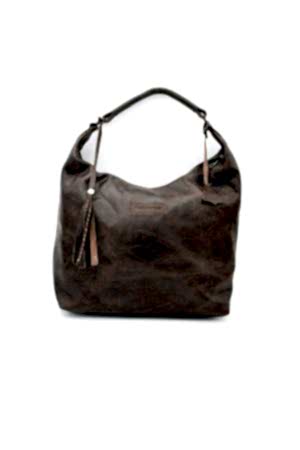 Kadın Antik Kahve Linda Hakiki Deri Çanta