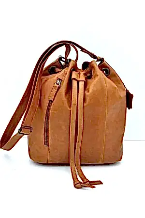 Torba Hakiki Deri Askılı Çanta