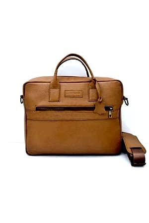Karl Taba Hakiki Deri Laptop&evrak Çantası