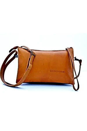 Hakiki Deri Portföy Clutch Askılı Çanta