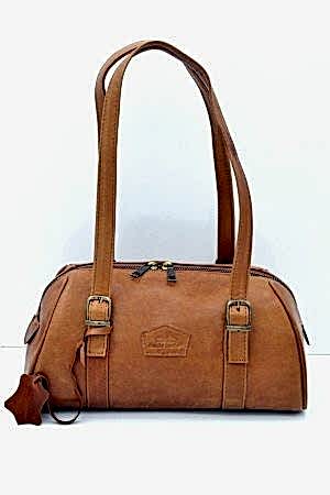 Deby Taba Hakiki Deri Mini Omuz Çantası