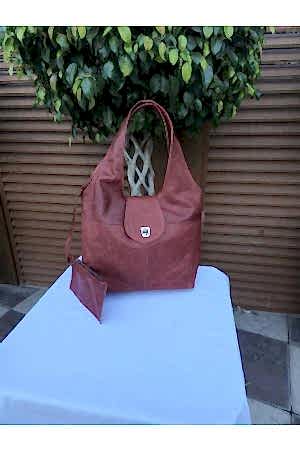 Randy Kapaklı Hakiki Deri Antik Bordo Omuz Çantası