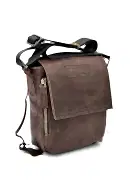 Hakiki Deri Postacı Evrak Çantası