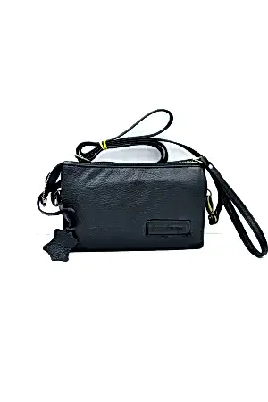 Hakiki Deri Portföy Clutch Askılı Çanta